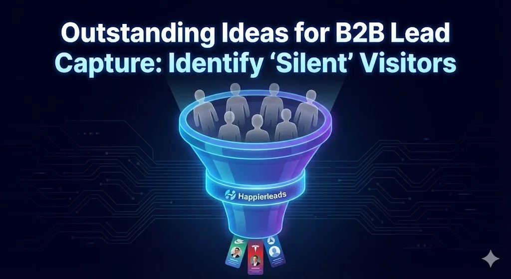 Outstanding Ideas for B2B Lead Capture: How to Identify “Silent” Website Visitors
